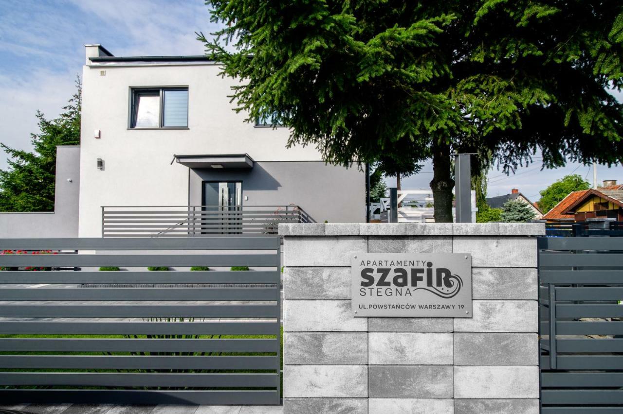 Apartamenty Szafir Stegna Stegna  Exteriör bild